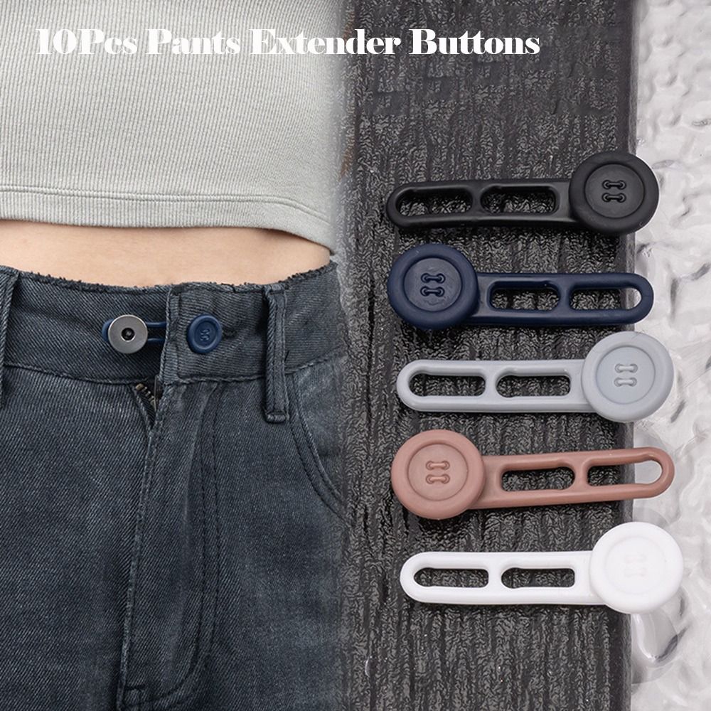 10Pcs Kancing Ekstender Celana - Button Hole Cutter ulasan dan harga