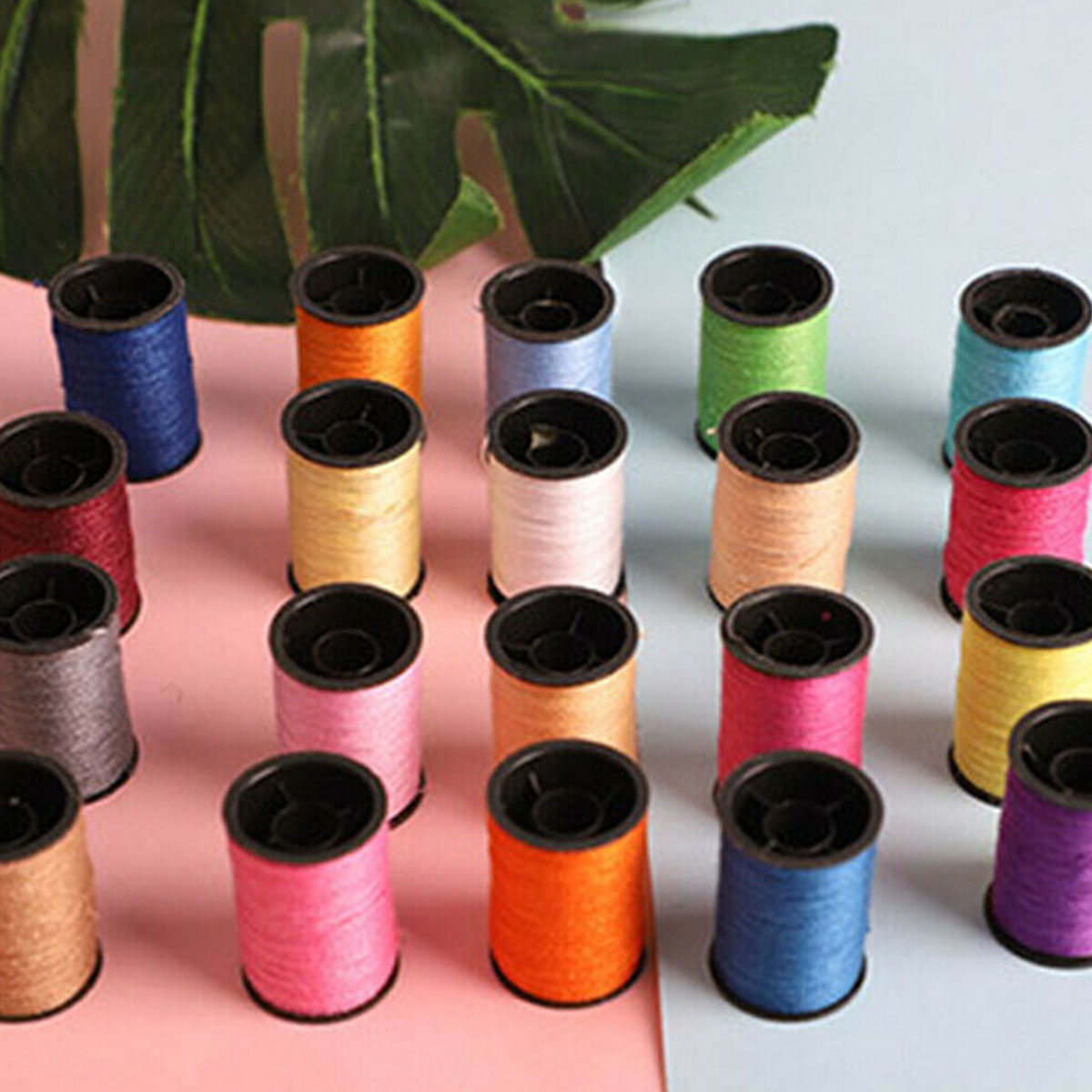 64 buah kit benang jahit gelen - Embroidery Floss Thread ulasan dan harga